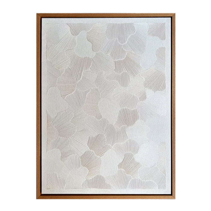 Quadro | "Luz do Sol" | Tamanho Grande (92x68cm) | Moldura de Madeira Dupla