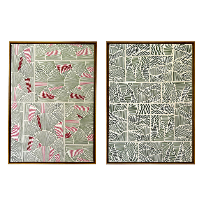 Quadro | Dupla "Essencial" | Dupla | Print | Tamanho Grande (63x45cm) | Moldura de Madeira Modelo Canaleta