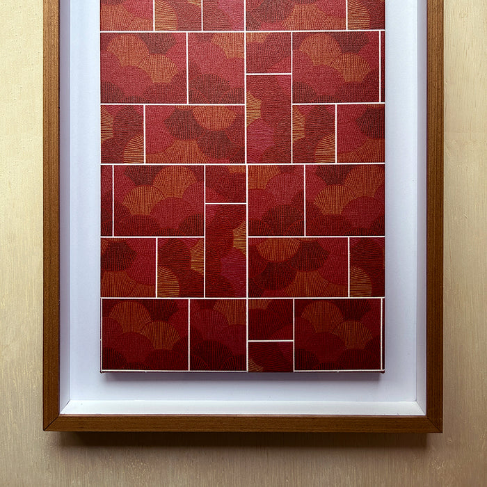 Quadro | Casa Amarilo - Luz do Oriente e Branco | Moldura Caixa com Vidro | Print