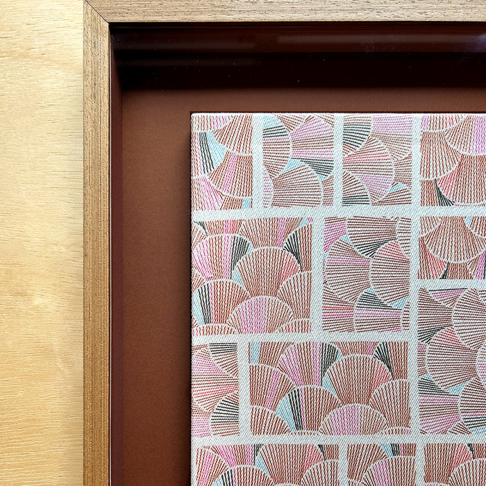 Quadro | Casa Amarilo - Terra em Sopro | Moldura Caixa com Vidro | Print