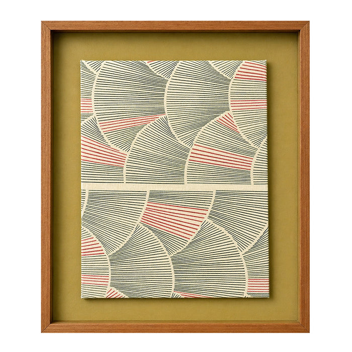 Garimpo | Quadro | "Verde Mistério" | Print | Tamanho Médio (53,5x41cm) | Moldura de Madeira Modelo Caixa com Vidro