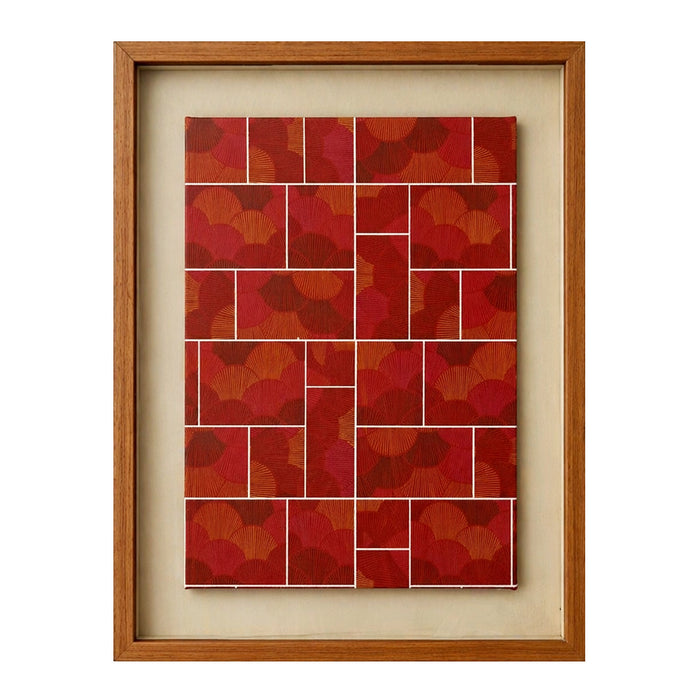 Garimpo | Quadro | "Luz do Oriente" | Print | Tamanho Médio (53,5x41cm) | Moldura de Madeira Modelo Caixa com Vidro