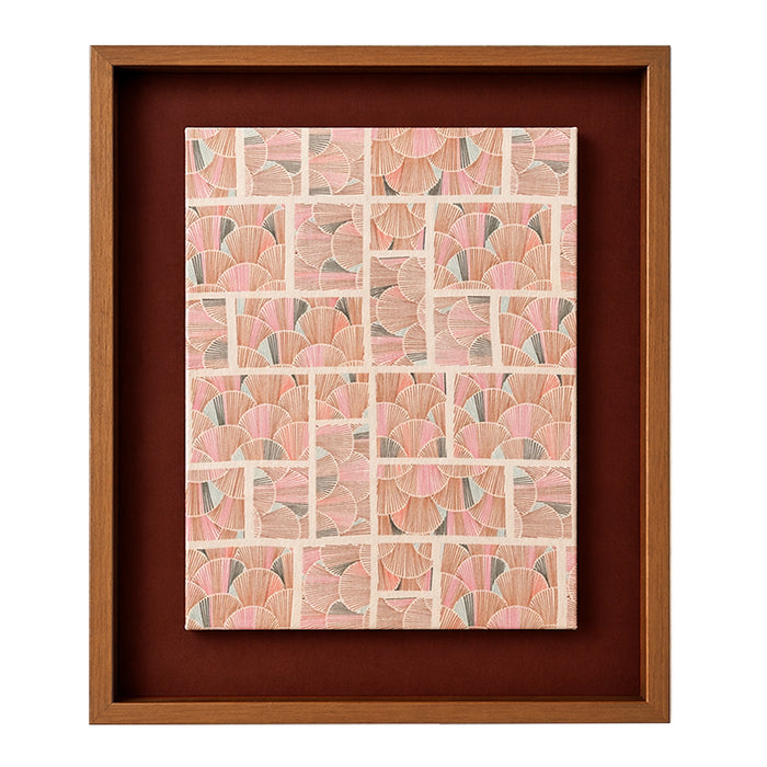Garimpo | Quadro | "Entardecer Terroso" | Print | Tamanho Médio (53,5x41cm) | Moldura de Madeira Modelo Caixa com Vidro