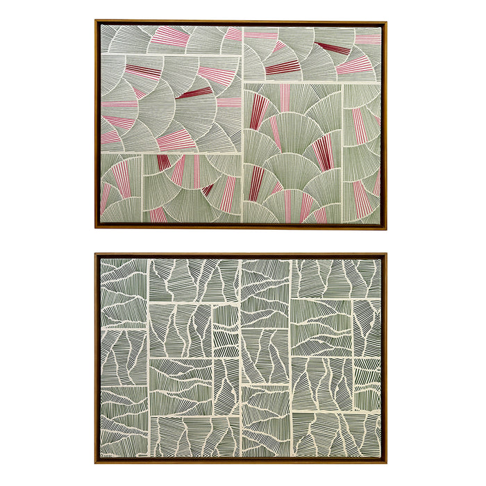 Quadro | Dupla "Essencial" | Dupla | Print | Tamanho Grande (63x45cm) | Moldura de Madeira Modelo Canaleta