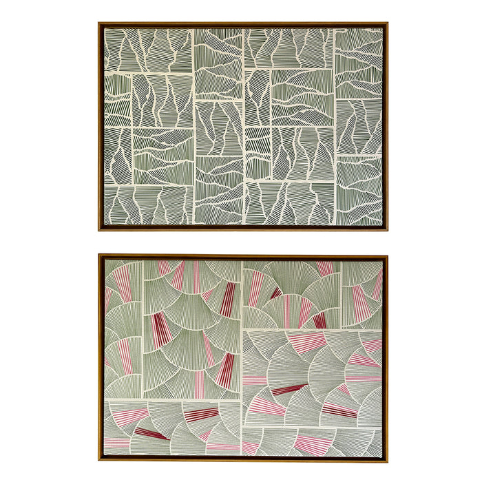 Quadro | Dupla "Essencial" | Dupla | Print | Tamanho Grande (63x45cm) | Moldura de Madeira Modelo Canaleta