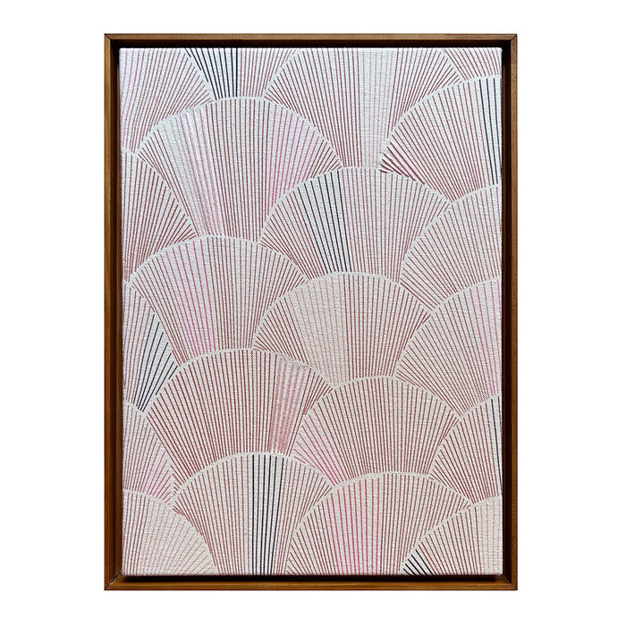 Garimpo | Quadro | "Cosmos" 2 | Print | Tamanho Médio (45x33cm) | Moldura de Madeira Modelo Canaleta