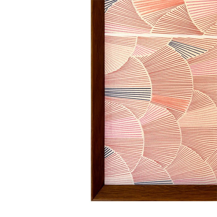 Quadro | Dupla "Expansão" | Dupla | Print | Tamanho Grande (63x45cm) | Moldura de Madeira Modelo Canaleta e Chanfrada