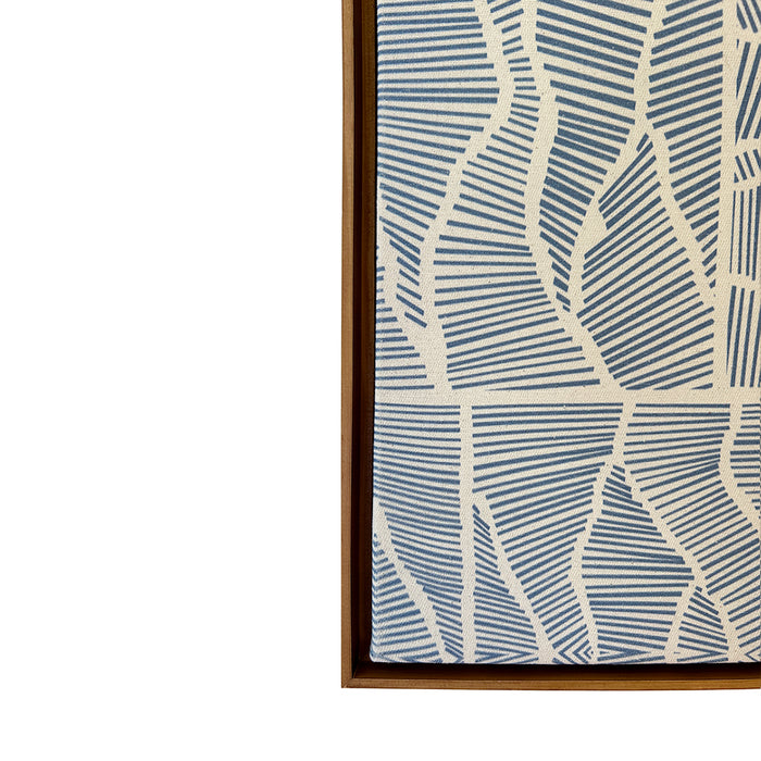 Quadro | Dupla "Conexão" | Dupla | Print | Tamanho Grande (63x45cm) | Moldura de Madeira Modelo Canaleta