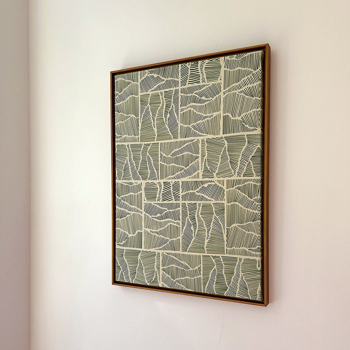 Quadro | Dupla "Essencial" | Dupla | Print | Tamanho Grande (63x45cm) | Moldura de Madeira Modelo Canaleta