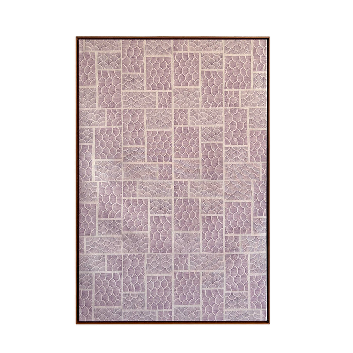 Azul Noturno — Garimpo | Print com Bordado 123x83cm | Casa Amarilo