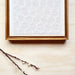 Quadro bordado Off White – Arte manual em tecido, ideal para decoração de interiores e presentes