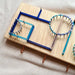 Quadro em String Art - Porta Chaves Geométrico - Casa Amarilo